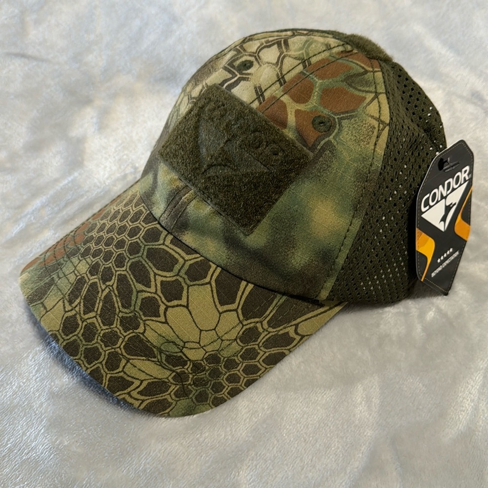 CONDOR MESH TACTICAL CAP - KRYPTEK MANDRAKE
